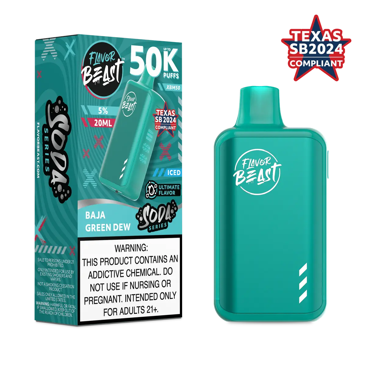 Flavor Beast Soda Series Vape 50k gallery