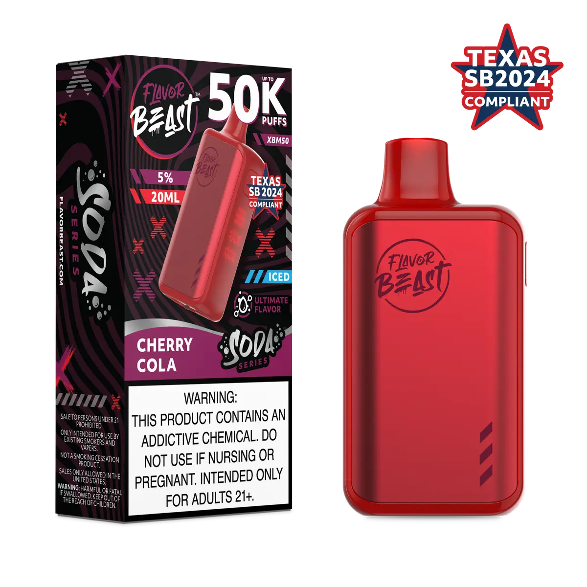 Flavor Beast Soda Series Vape 50k gallery