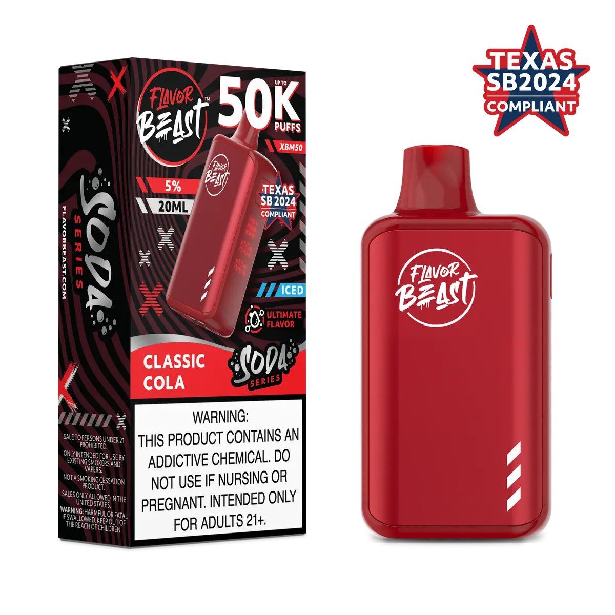 Flavor Beast Soda Series Vape 50k gallery