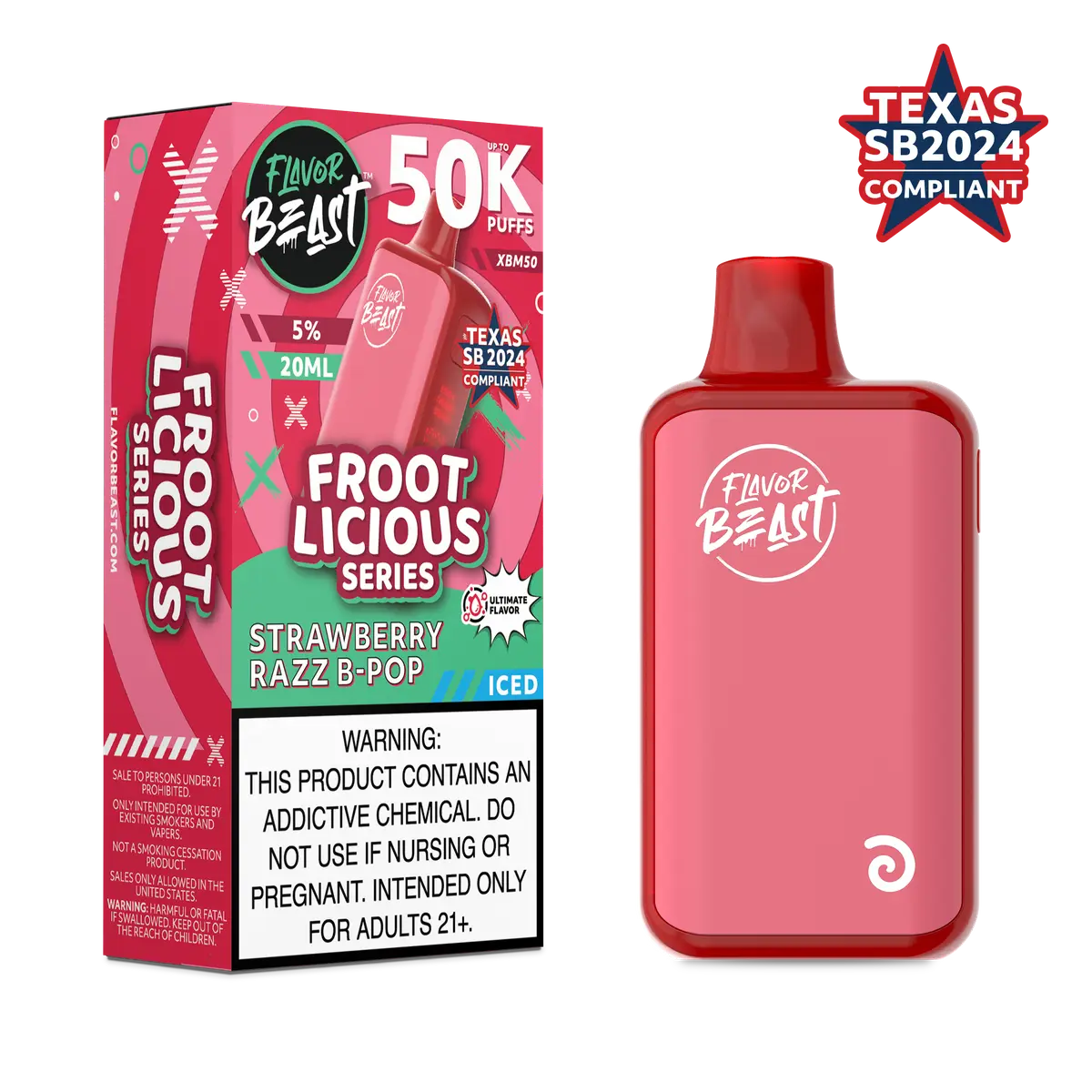 Flavor Beast Froot Licious Series Vape 50K gallery