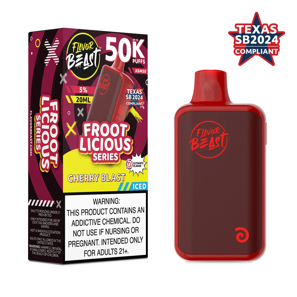 Flavor Beast Froot Licious Series Vape 50K gallery