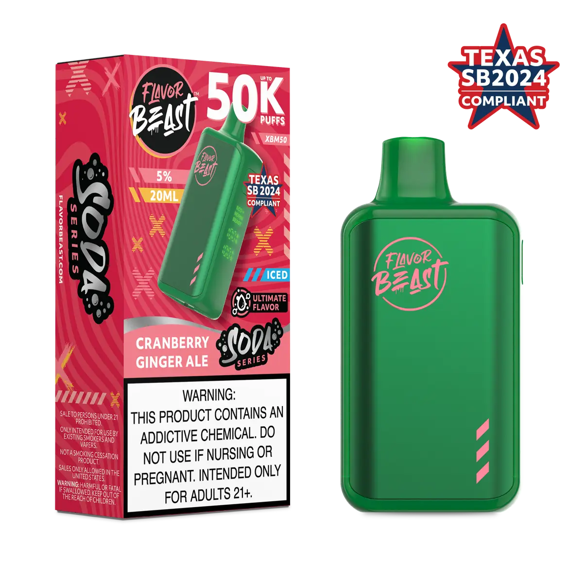 Flavor Beast Soda Series Vape 50k gallery