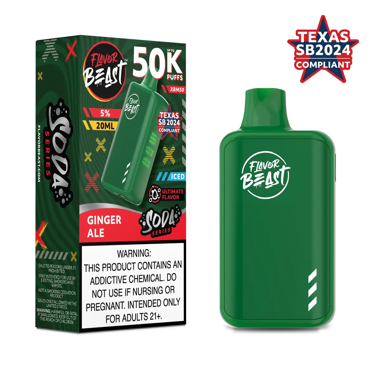 Flavor Beast Soda Series Vape 50k gallery