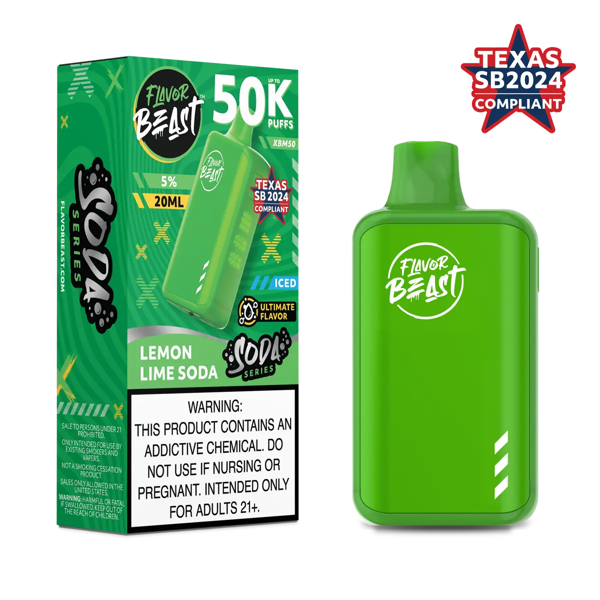 Flavor Beast Soda Series Vape 50k gallery