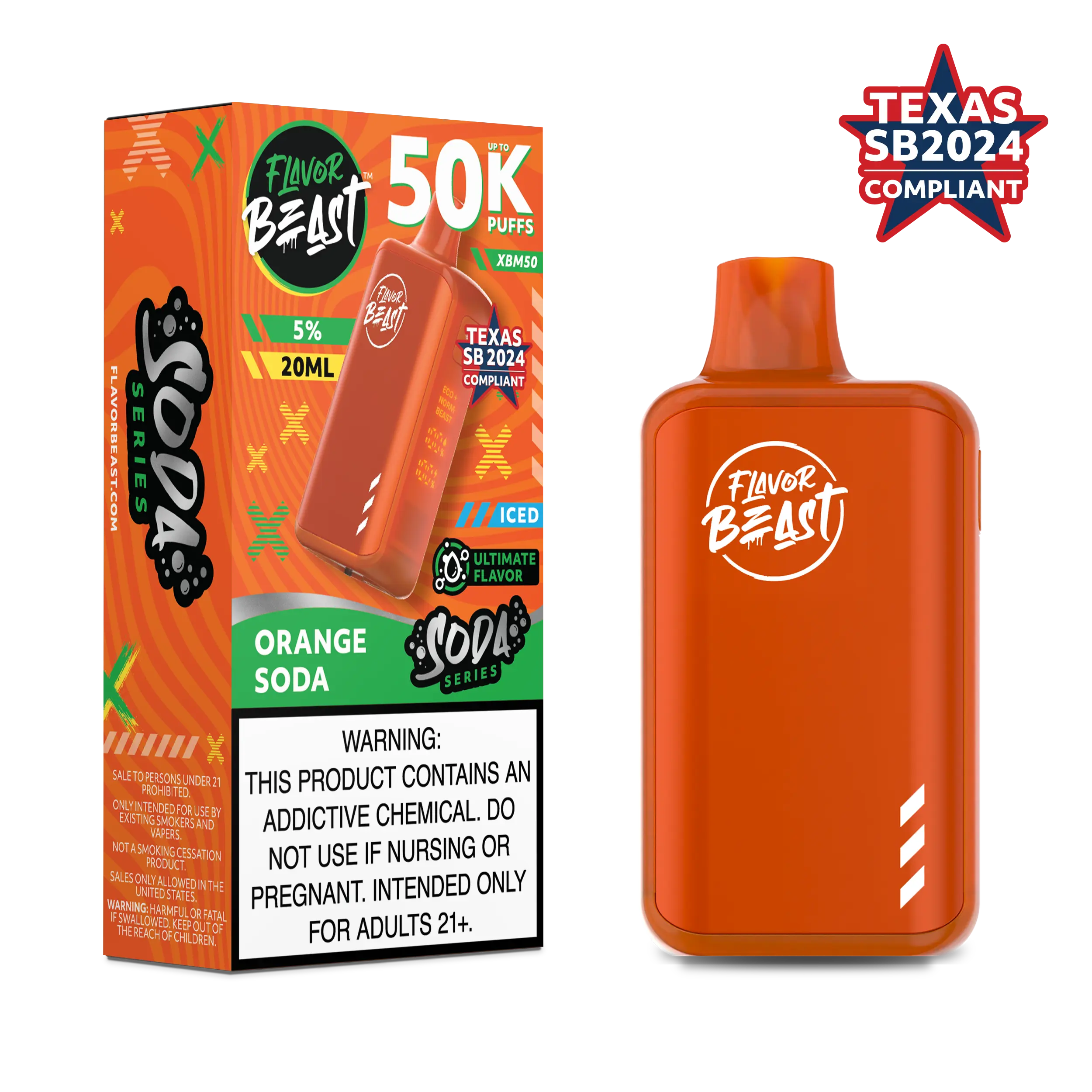 Flavor Beast Soda Series Vape 50k gallery