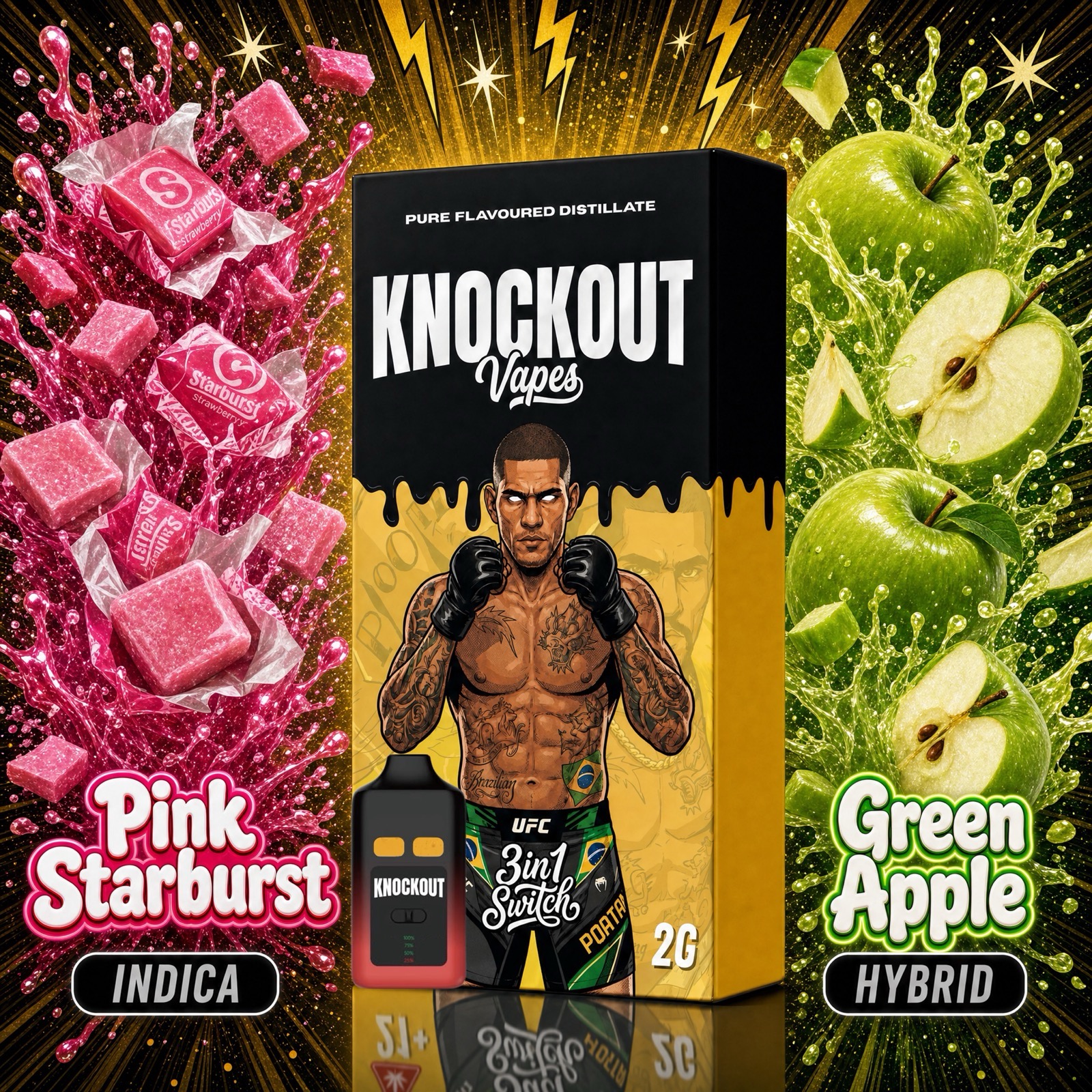 KNOCKOUT 3 in 1 Switch 2 Gram Vape gallery