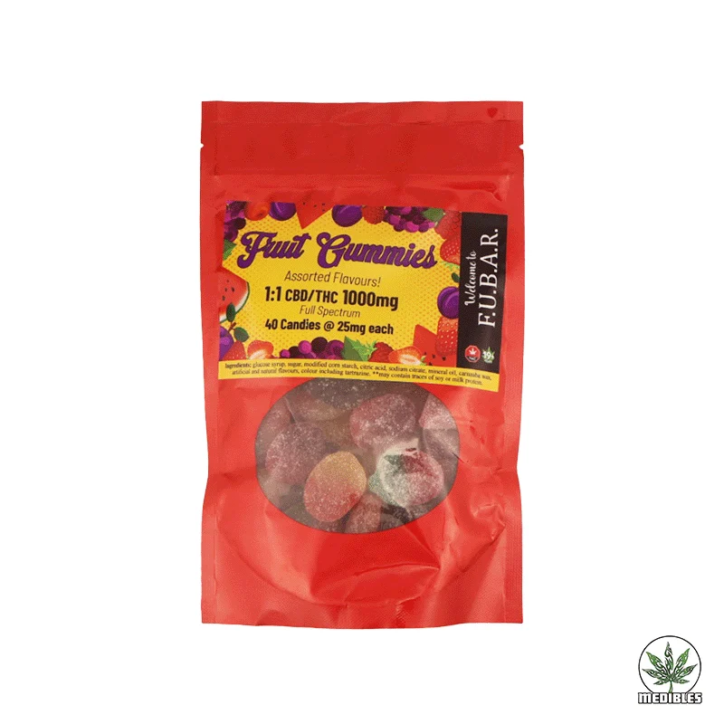 Stoned Leaf Gummies 1:1 CBD/THC gallery