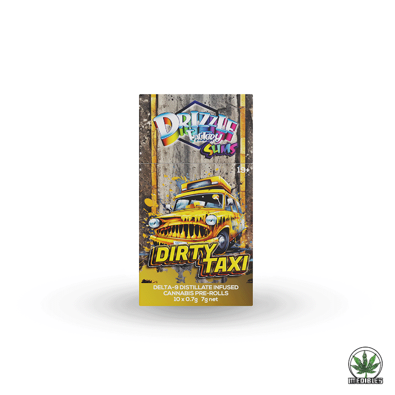 Drizzle Factory Slims Delta-9 Distillate Infused Pre-Rolls gallery