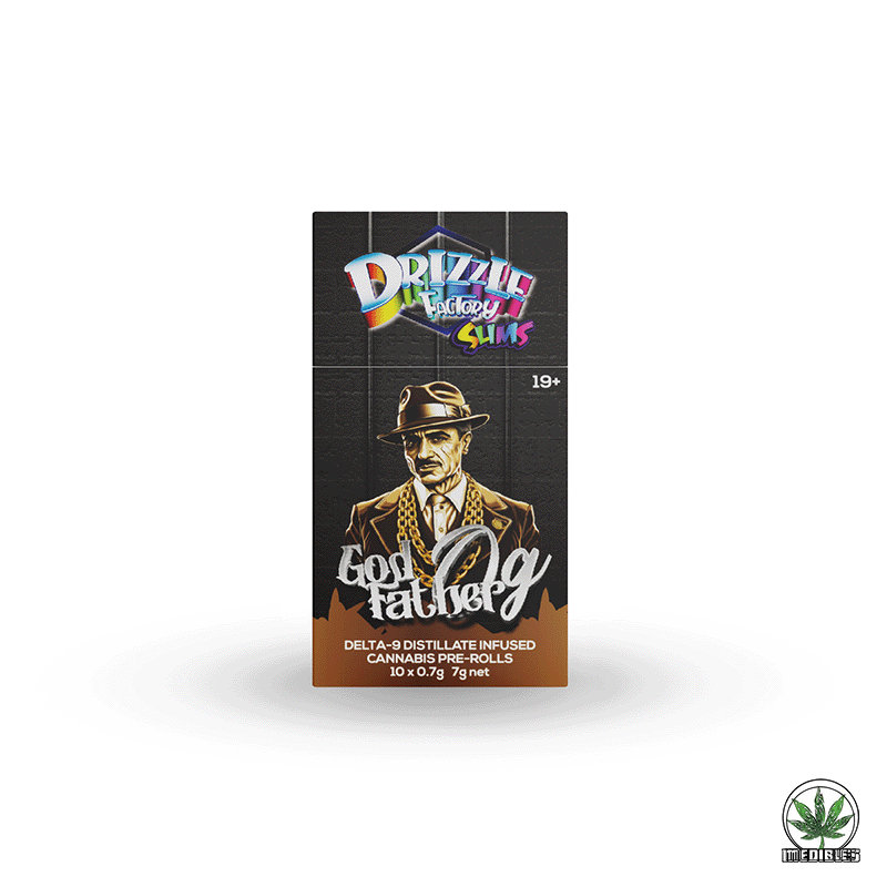 Drizzle Factory Slims Delta-9 Distillate Infused Pre-Rolls gallery