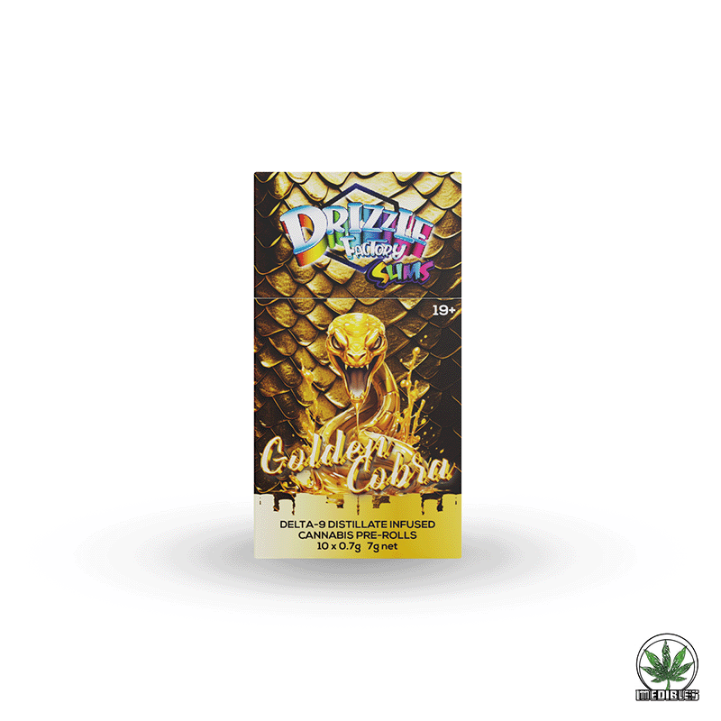 Drizzle Factory Slims Delta-9 Distillate Infused Pre-Rolls gallery