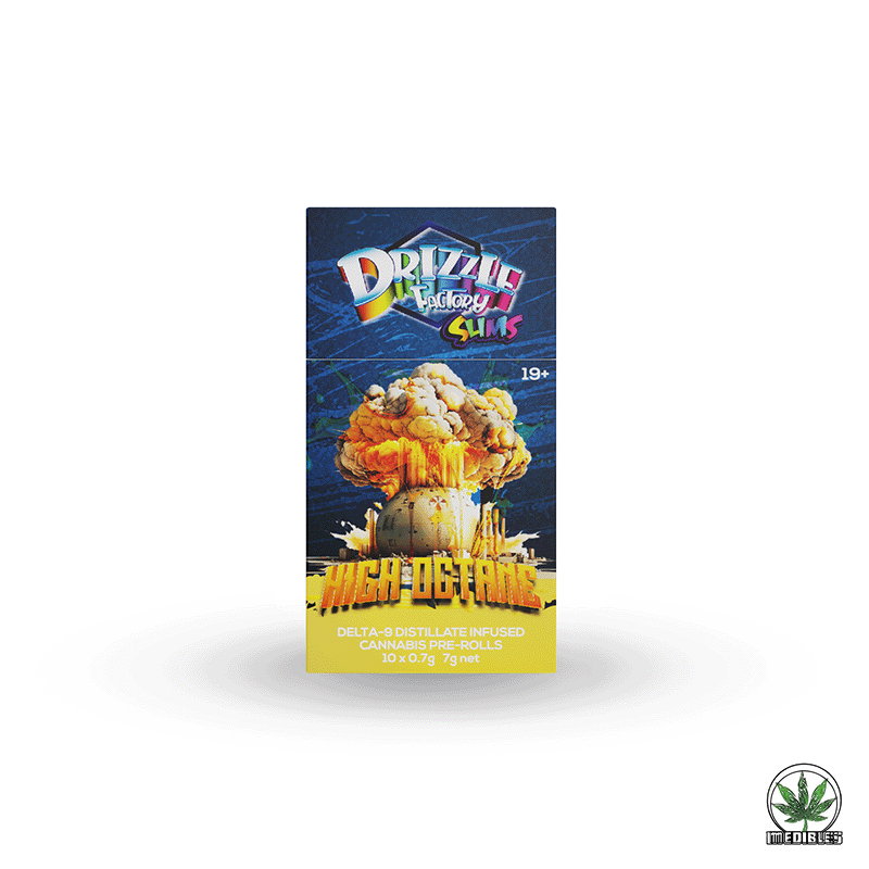 Drizzle Factory Slims Delta-9 Distillate Infused Pre-Rolls gallery