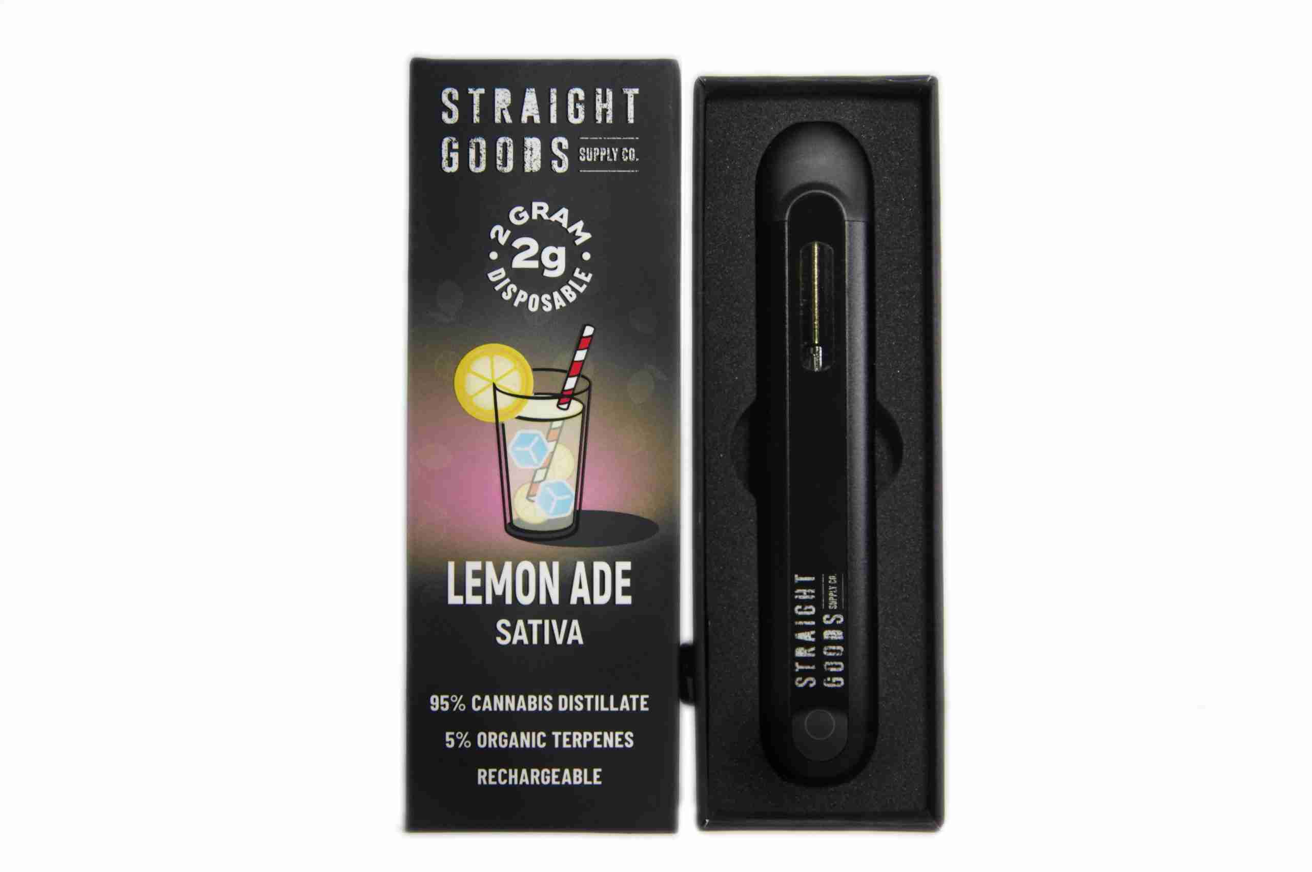 STRAIGHT GOODS Disposable THC Vape 2G gallery