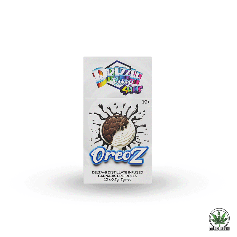 Drizzle Factory Slims Delta-9 Distillate Infused Pre-Rolls gallery