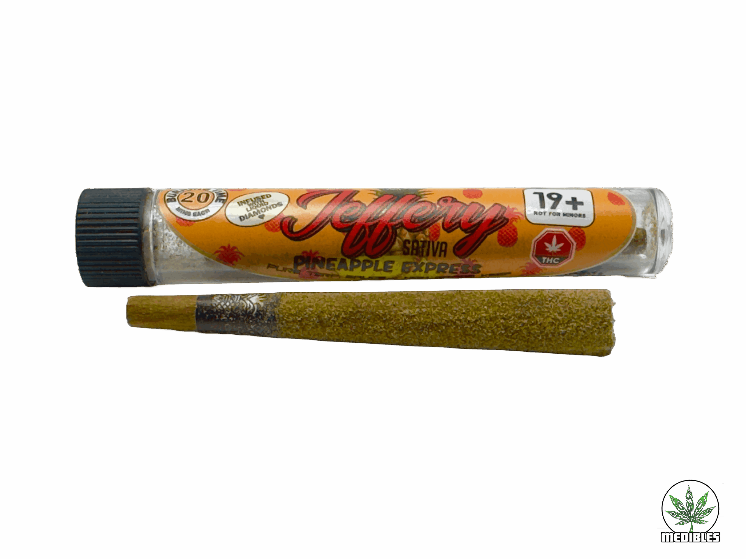 Pineapple Express Meds (PEM) Jeffery’s Pre-Rolled Blunt Single gallery