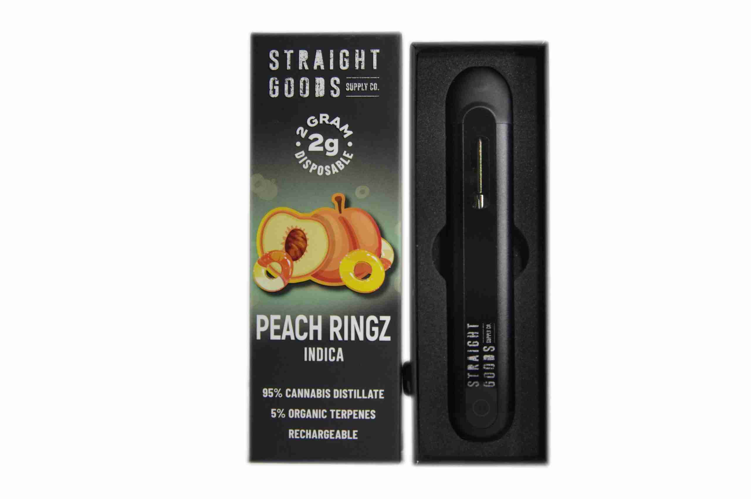 STRAIGHT GOODS Disposable THC Vape 2G gallery