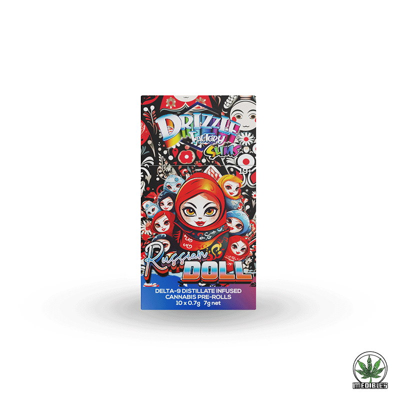 Drizzle Factory Slims Delta-9 Distillate Infused Pre-Rolls gallery