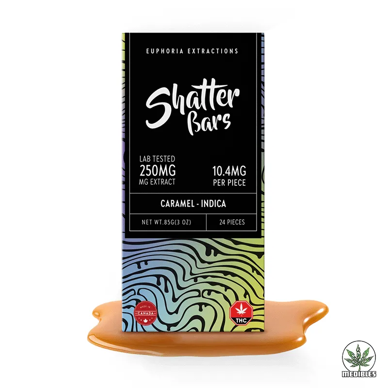Euphoria Extractions Shatter Bars Indica gallery