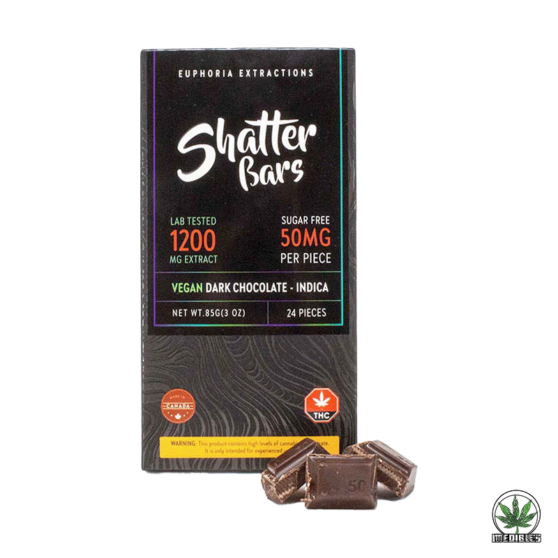 Euphoria Extractions Shatter Bars Indica gallery