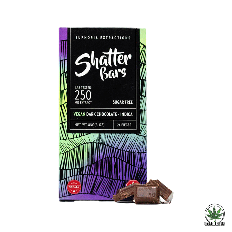 Euphoria Extractions Shatter Bars Indica gallery
