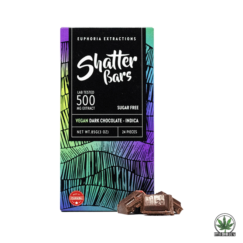 Euphoria Extractions Shatter Bars Indica gallery