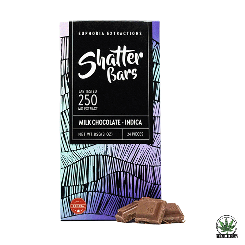 Euphoria Extractions Shatter Bars Indica gallery
