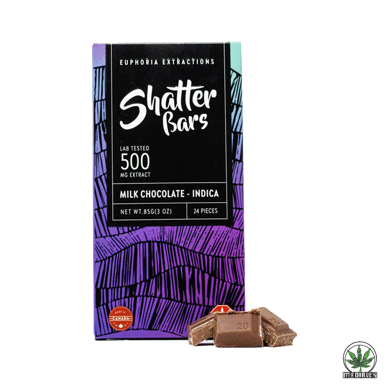 Euphoria Extractions Shatter Bars Indica gallery