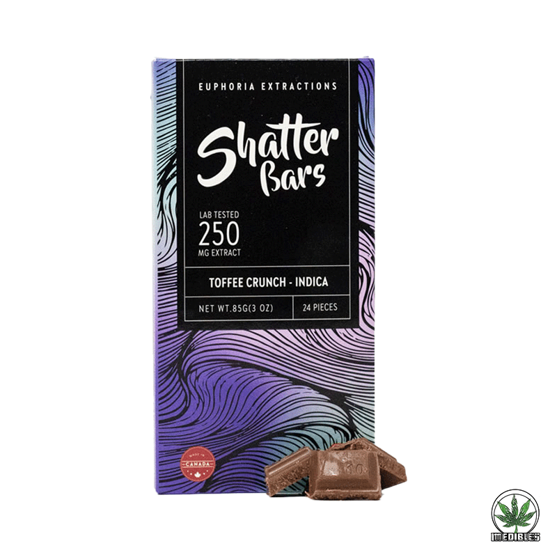 Euphoria Extractions Shatter Bars Indica gallery