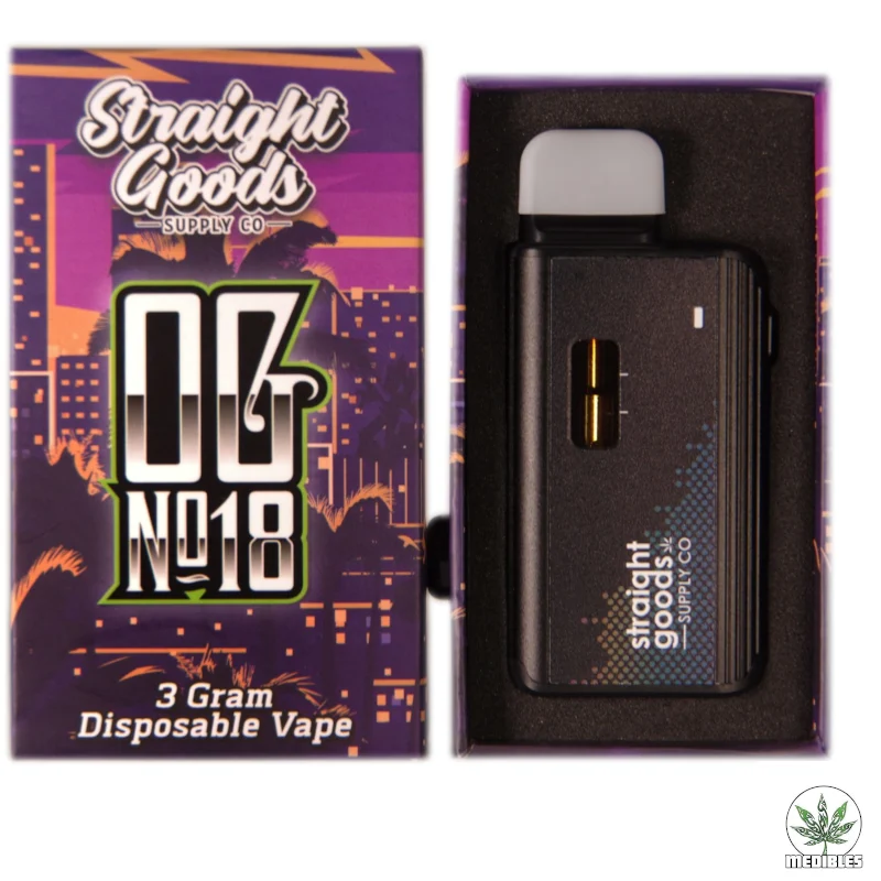 STRAIGHT GOODS Disposable THC Vape 3G gallery
