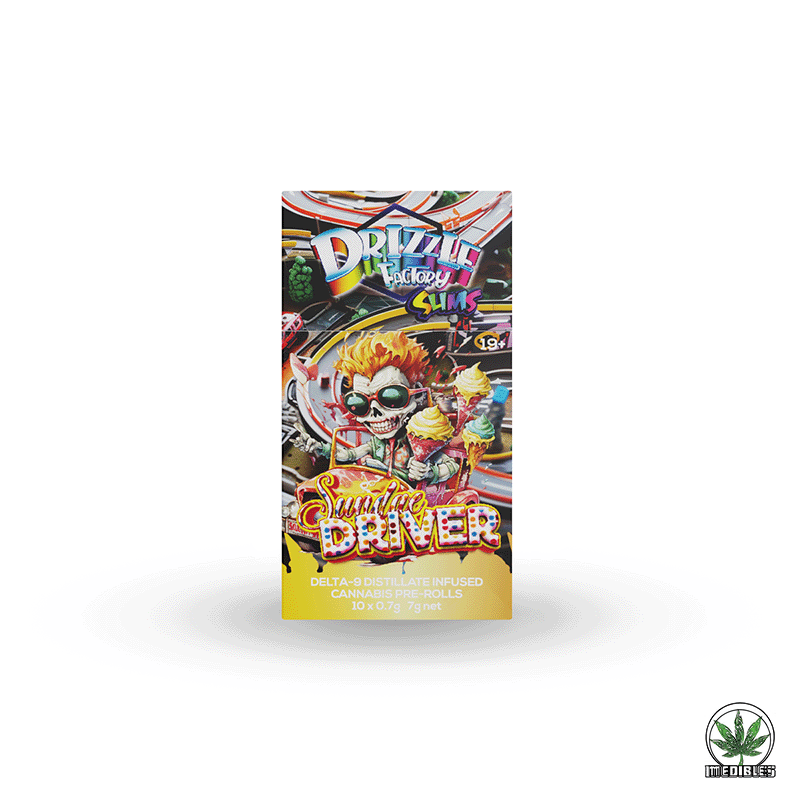 Drizzle Factory Slims Delta-9 Distillate Infused Pre-Rolls gallery