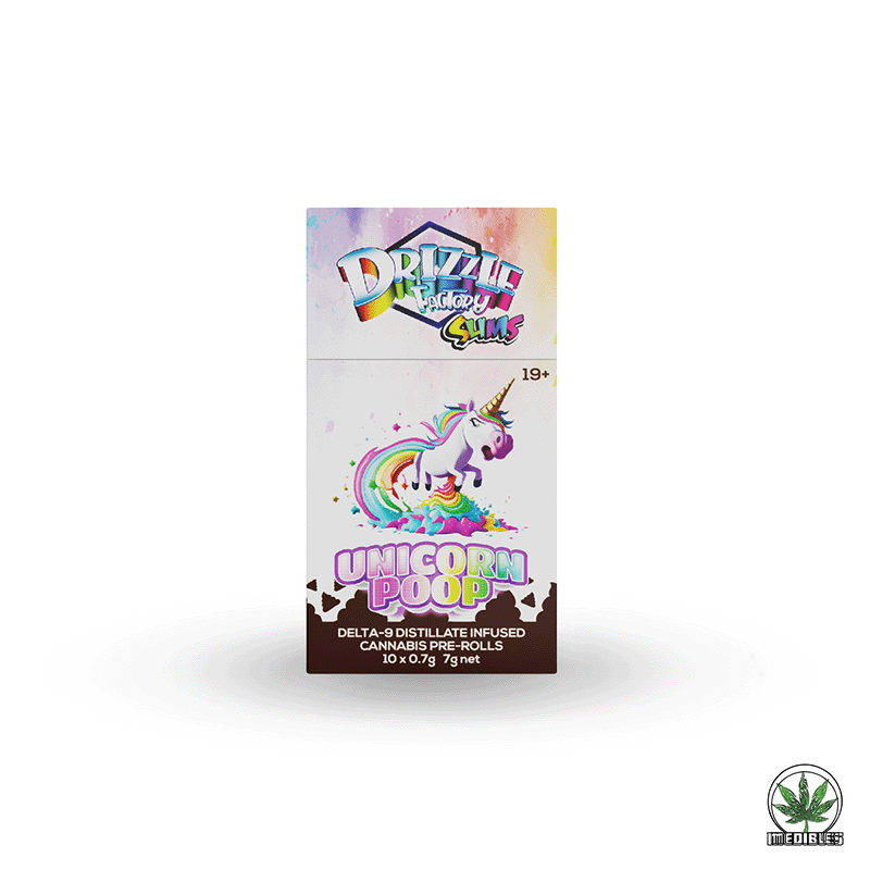 Drizzle Factory Slims Delta-9 Distillate Infused Pre-Rolls gallery