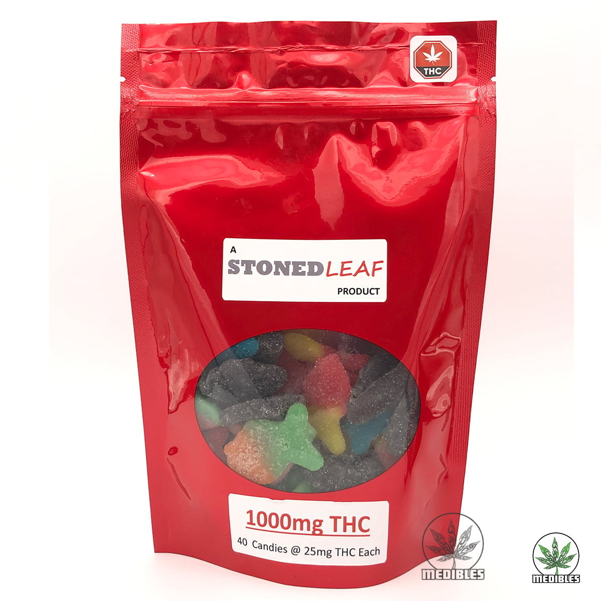 Stoned Leaf THC Gummies gallery