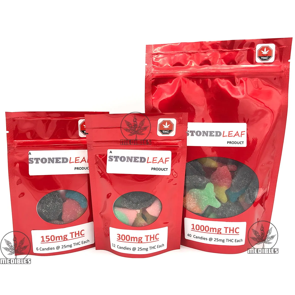 Stoned Leaf THC Gummies gallery