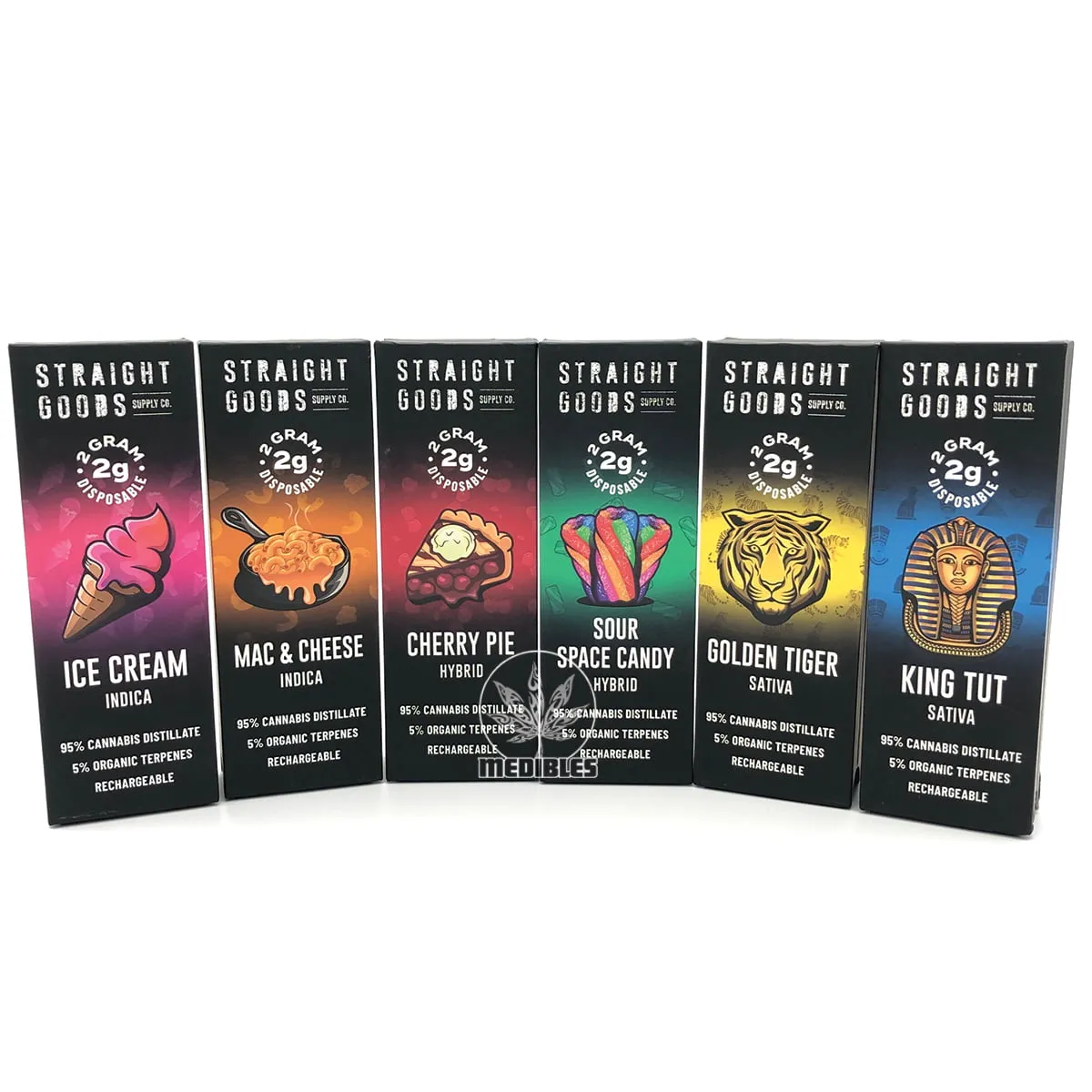 STRAIGHT GOODS Disposable THC Vape 2G gallery