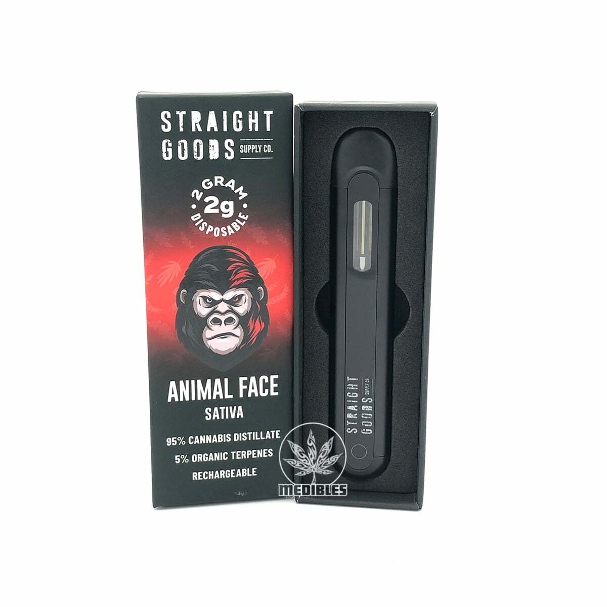 STRAIGHT GOODS Disposable THC Vape 2G gallery