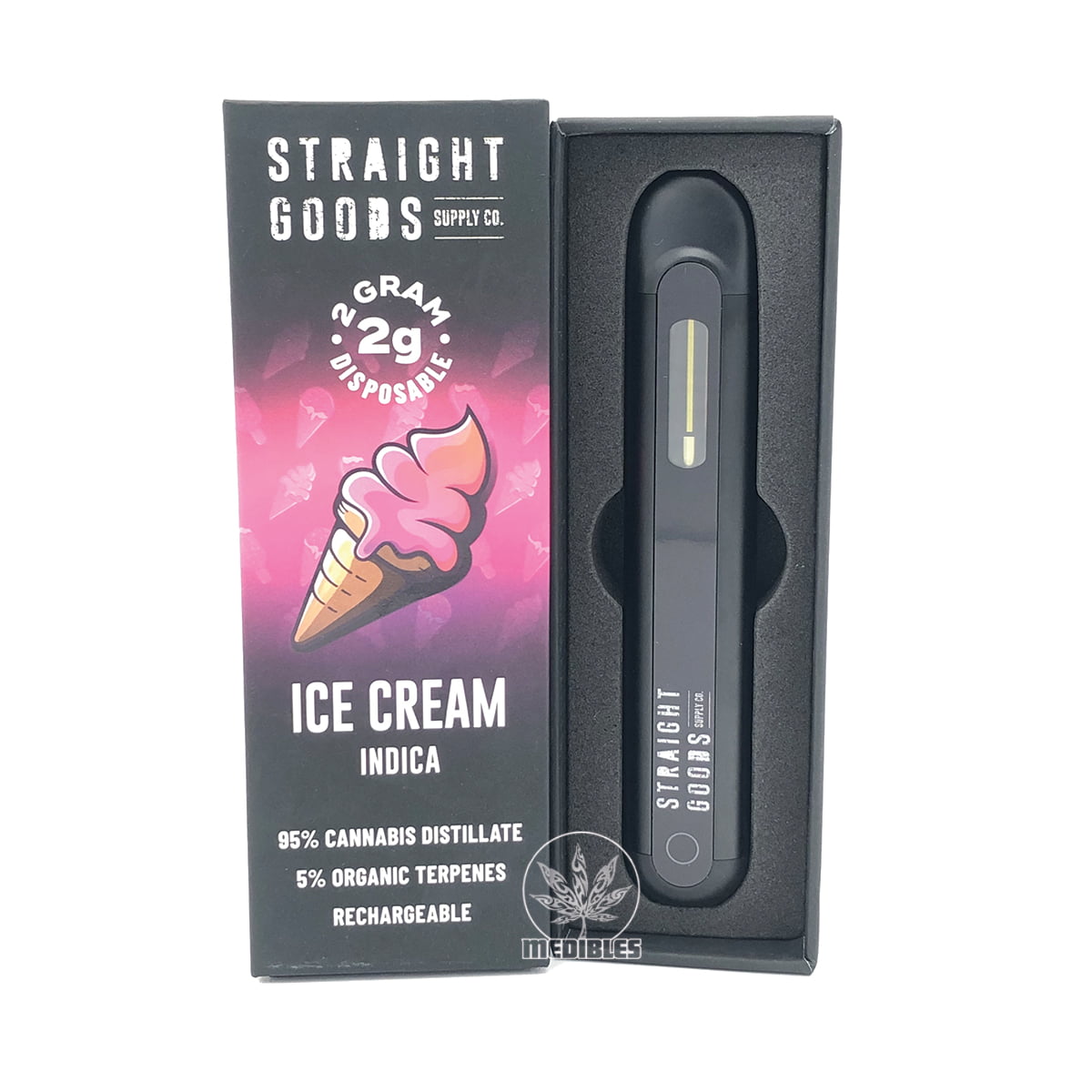STRAIGHT GOODS Disposable THC Vape 2G gallery
