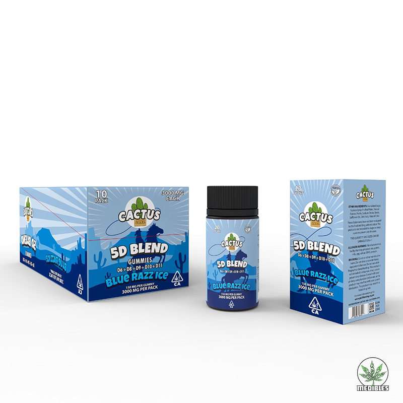 Cactus Labs 5D Blend THC Gummies gallery
