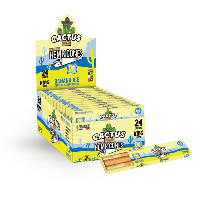 Cactus Labs King Size Pre Rolled Flavour Hemp Cones gallery