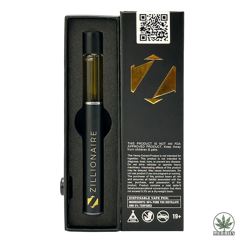Zillionaire 1ml Disposable THC Vape gallery