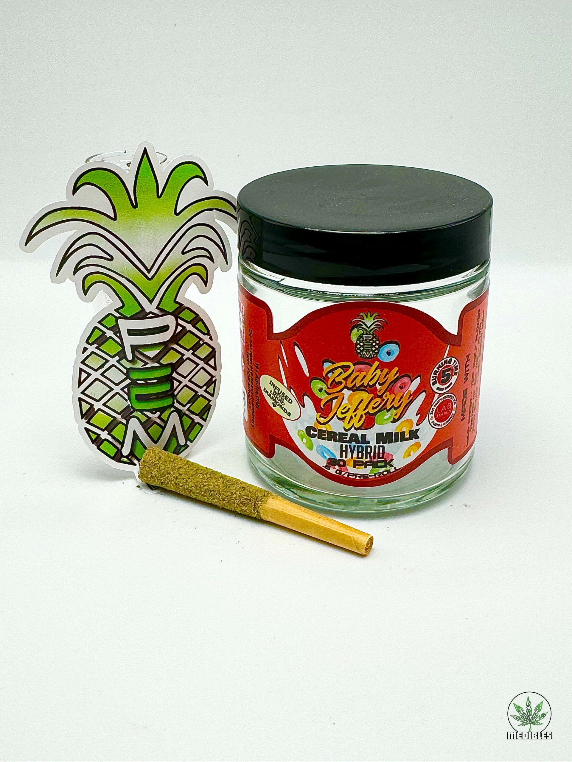 Pineapple Express Meds (PEM) Baby Jeffery Pre-Roll 30 Pack gallery