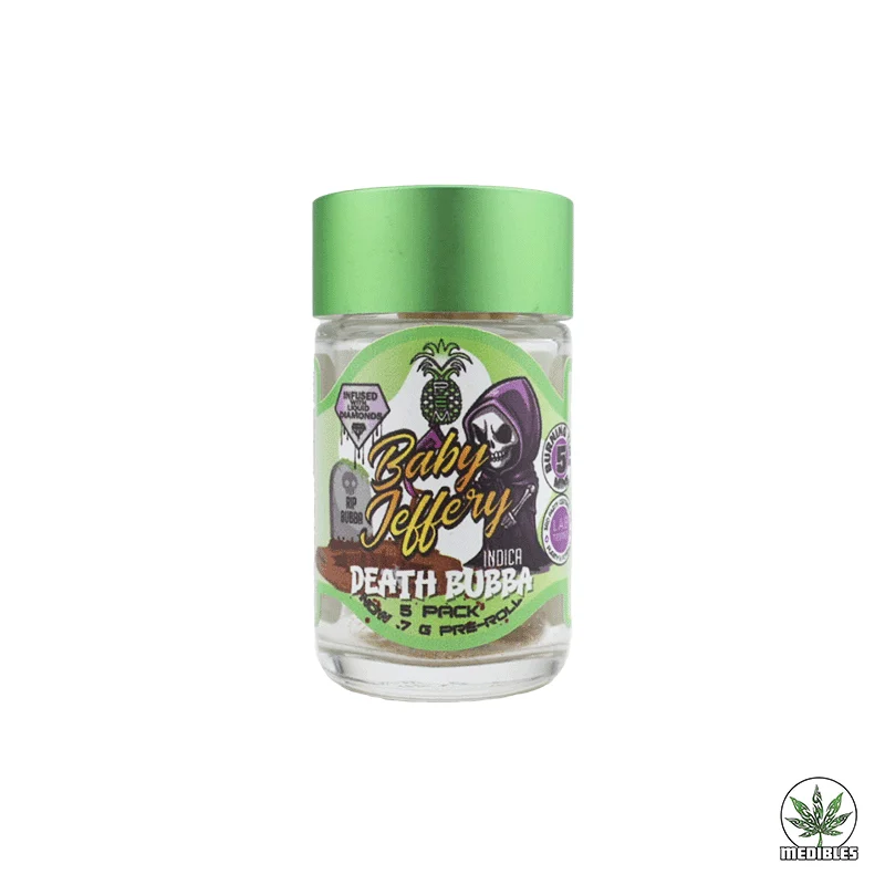 Pineapple Express Meds (PEM) Baby Jeffery Pre-Roll 5 Pack gallery