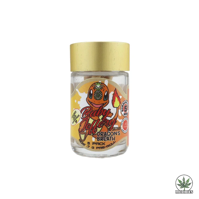 Pineapple Express Meds (PEM) Baby Jeffery Pre-Roll 5 Pack gallery