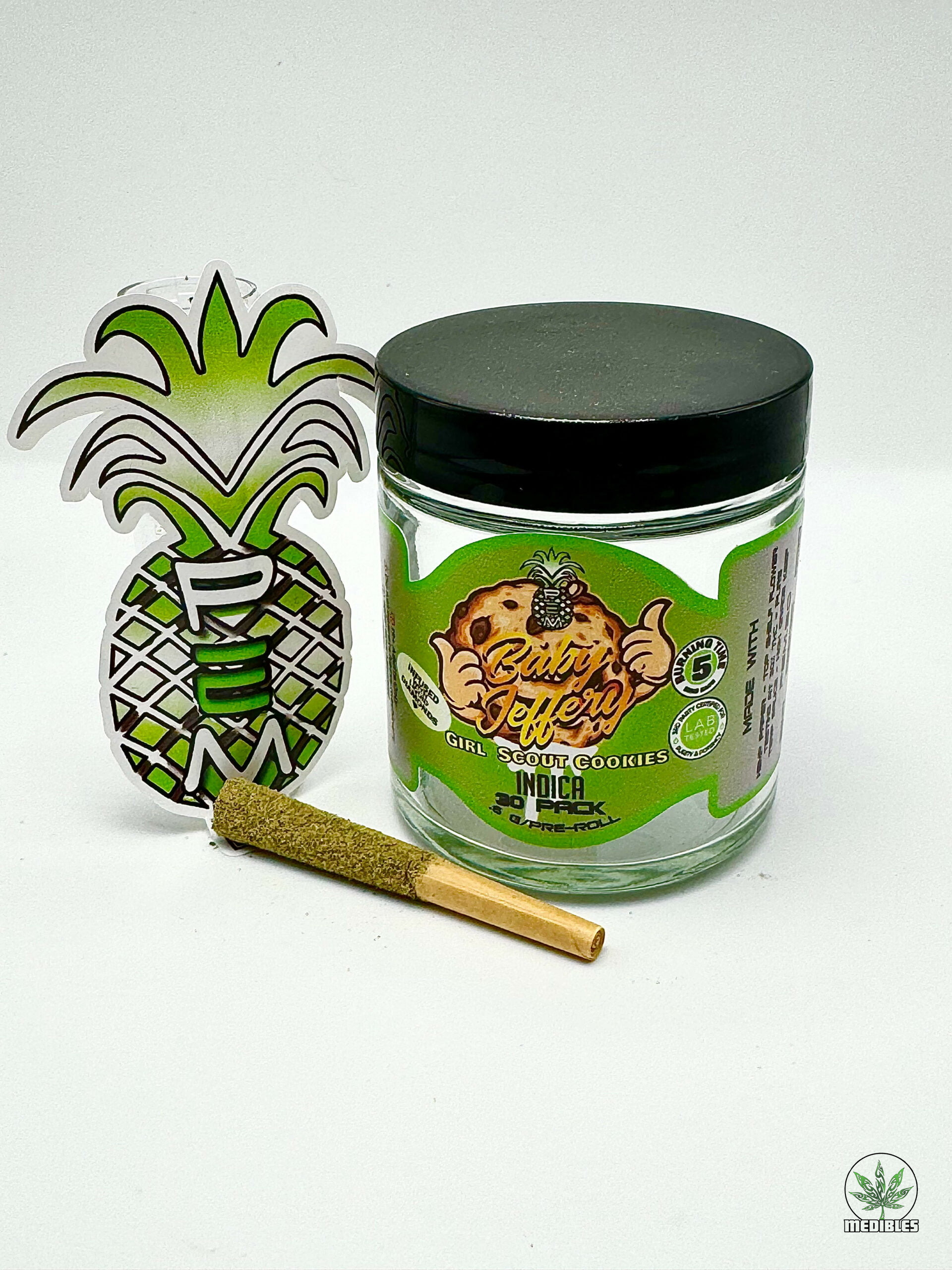 Pineapple Express Meds (PEM) Baby Jeffery Pre-Roll 30 Pack gallery