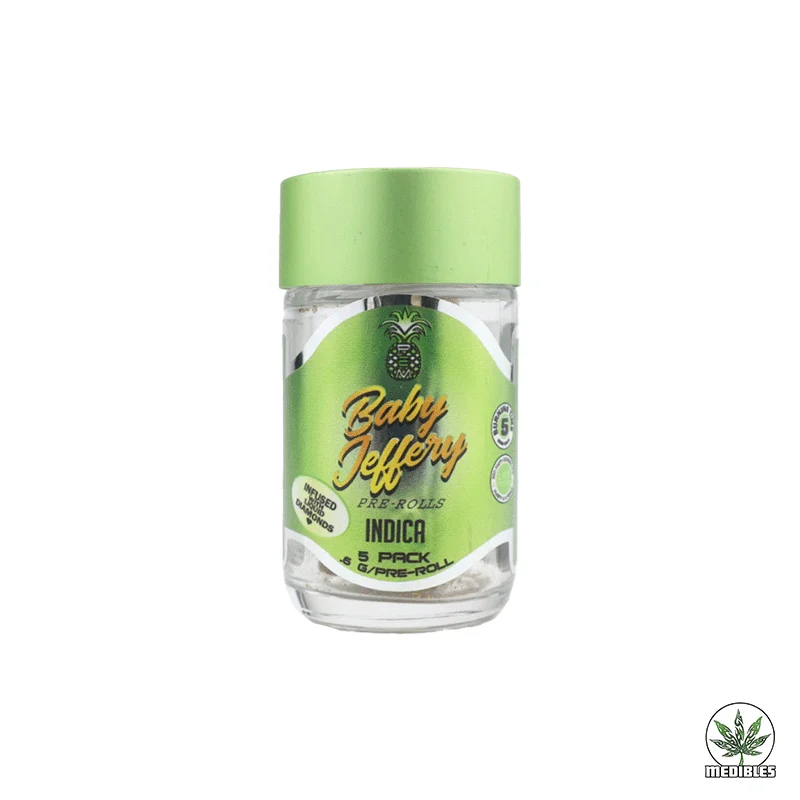 Pineapple Express Meds (PEM) Baby Jeffery Pre-Roll 5 Pack gallery