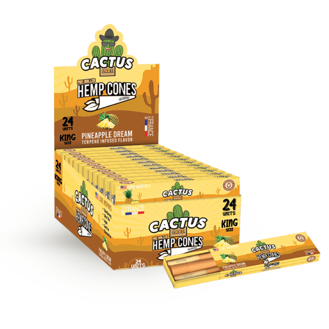 Cactus Labs King Size Pre Rolled Flavour Hemp Cones gallery