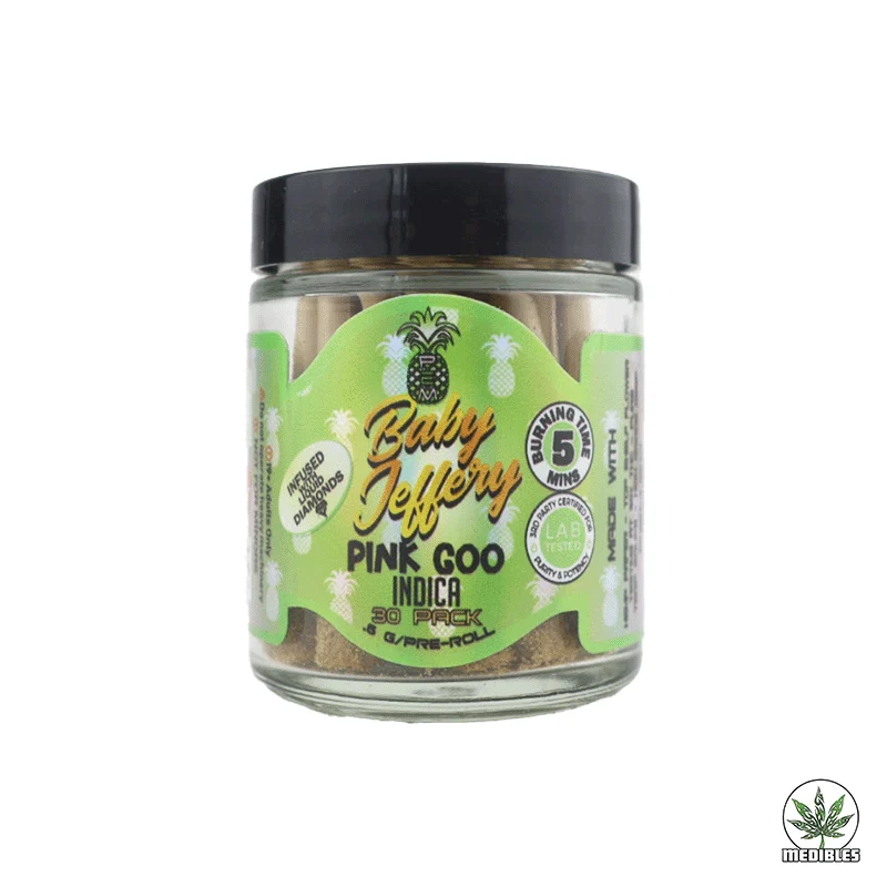 Pineapple Express Meds (PEM) Baby Jeffery Pre-Roll 30 Pack gallery
