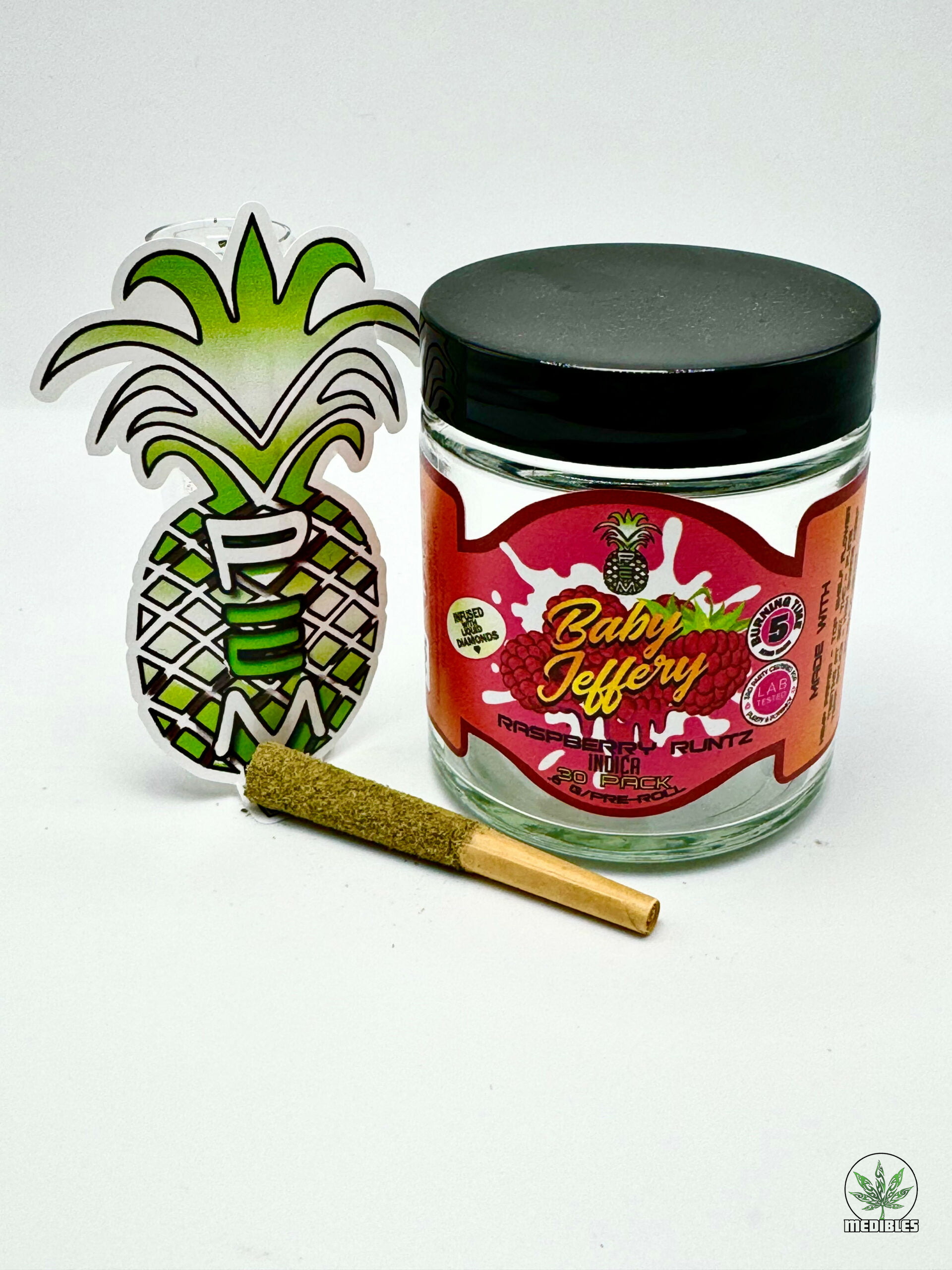 Pineapple Express Meds (PEM) Baby Jeffery Pre-Roll 30 Pack gallery