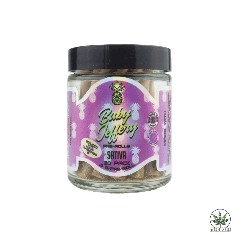Pineapple Express Meds (PEM) Baby Jeffery Pre-Roll 30 Pack gallery