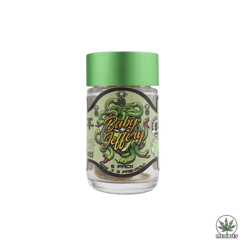 Pineapple Express Meds (PEM) Baby Jeffery Pre-Roll 5 Pack gallery