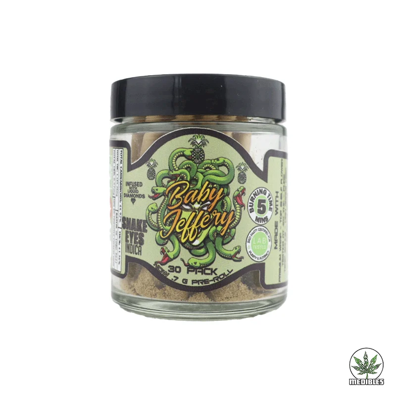 Pineapple Express Meds (PEM) Baby Jeffery Pre-Roll 30 Pack gallery