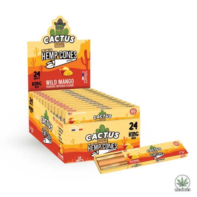 Cactus Labs King Size Pre Rolled Flavour Hemp Cones gallery